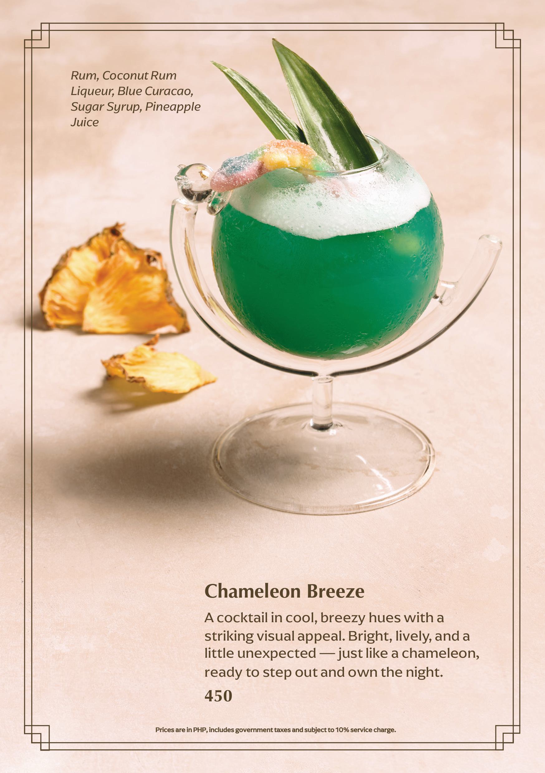 chameleon menu