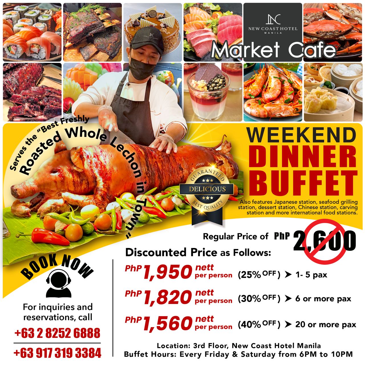 New Coast Hotel Manila | Deluxe 5-Star Hotel in Manila, Philippines